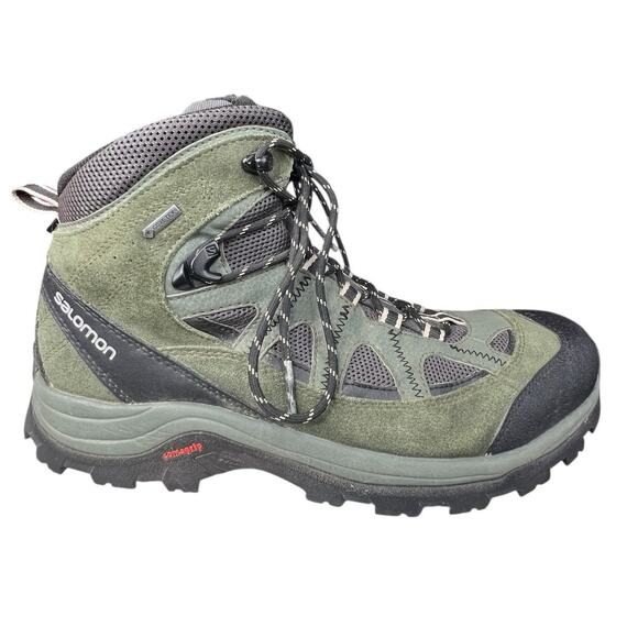 Salomon Men’s LTR GTX Green Hiking Trail Boots Size US 10.5 - Picture 1 of 16